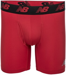 Foto 3 | Foto 3 | Calzoncillos Bóxer New Balance 6 Para Hombre, Paquete De 3, Negro/rojo/azul, Xxl - Venta Internacional.