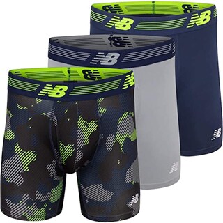 Foto 1 | Foto 1 | Calzoncillos Tipo Bóxer New Balance De 6 Pulgadas Sin Etiqueta Para Hombre, Paquete De 3 - Venta Internacional.