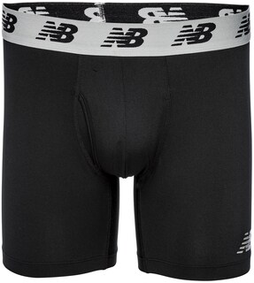 Foto 2 | Foto 2 | Calzoncillos Bóxer New Balance Para Hombre, Paquete De 6, Color Negro/team Royal L - Venta Internacional.