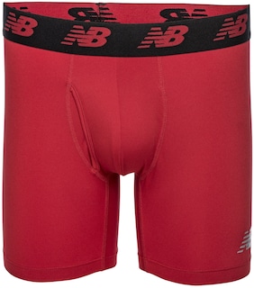 Foto 3 | Foto 3 | Calzoncillos Bóxer New Balance Para Hombre, 6 Unidades, Color Negro/rojo/azul, Talla M - Venta Internacional.