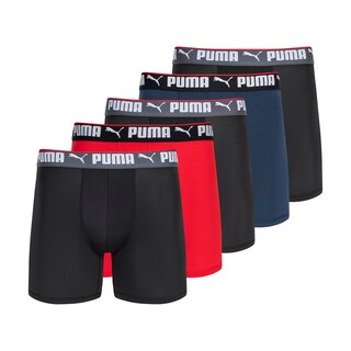 Foto 1 | Foto 1 | Calzoncillos Tipo Bóxer Puma Performance Para Hombre, Color Azul Marino, Rojo Y Negro - Venta Internacional.