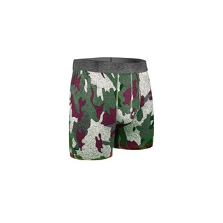 Foto 3 | Foto 3 | Boxer Zaga Largo 6 Pack Camuflaje Vino