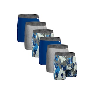 Foto 1 | Foto 1 | Boxer Zaga Largo 6 Pack Azul