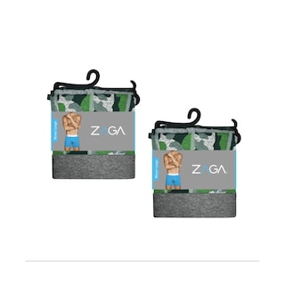 Foto 1 | Foto 1 | Boxer Zaga Largo 6 Pack Camuflaje Verde