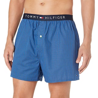 Foto 1 | Foto 1 | Ropa Interior Para Hombre Tommy Hilfiger Woven Boxers Indigo Xxl - Venta Internacional.