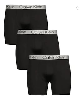 Foto 1 | Foto 1 | Calvin Klein Boxer Briefs Pack De 3 Para Hombre, Color Todo Negro, Súper Cómodos Y Elásticos