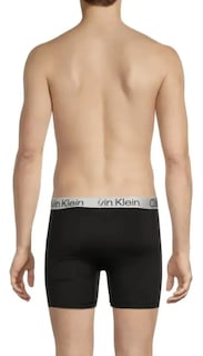 Foto 3 | Foto 3 | Calvin Klein Boxer Briefs Pack De 3 Para Hombre, Color Todo Negro, Súper Cómodos Y Elásticos