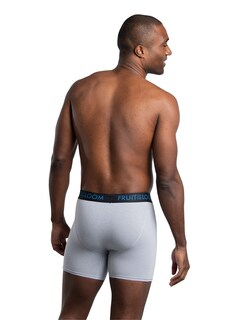 Foto 3 | Foto 3 | Calzoncillos Fruit Of The Loom Transpirables Para Hombre Negro/gris S - Venta Internacional.