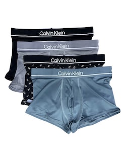 Foto 1 | Foto 1 | Boxer Trunk Calvin Klein Microfibra Comodo 4pk Np2755 Multicolor - Original