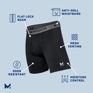 Foto 2 | Foto 2 | Calzoncillos Bóxer Mission 6 Performance Mesh Xxl Paquete De 3 Para Hombre - Venta Internacional.