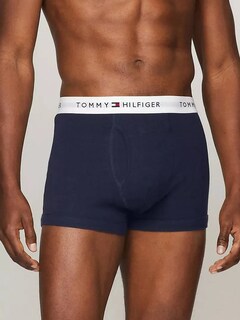 Foto 2 | Foto 2 | Boxer Trunk Tommy Hilfiger Algodón Clasicos Paquete De 3 De Hombre - Original