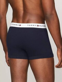 Foto 3 | Foto 3 | Boxer Trunk Tommy Hilfiger Algodón Clasicos Paquete De 3 De Hombre - Original