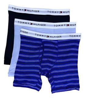 Foto 1 | Foto 1 | Boxer Brief Tommy Hilfiger Algodón Clasico Comodo Paquete De 3 Para Hombre