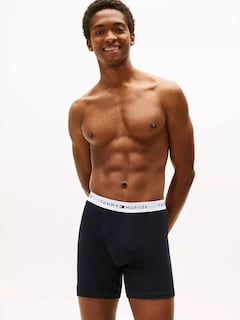 Foto 3 | Foto 3 | Boxer Brief Tommy Hilfiger Algodón Clasico Comodo Paquete De 3 Para Hombre