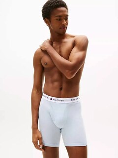 Foto 4 | Foto 4 | Boxer Brief Tommy Hilfiger Algodón Clasico Comodo Paquete De 3 Para Hombre