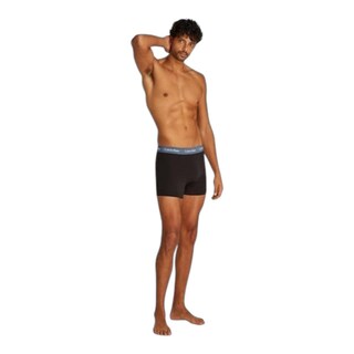 Foto 4 | Foto 4 | Boxer Brief Calvin Klein Algodon Elastico Comodo Paquete De 3 Original