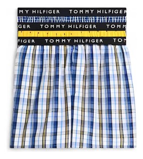 Foto 1 | Foto 1 | Boxer Woven Tommy Hilfiger Algodón Comodo Logo 3 Pack Hombre