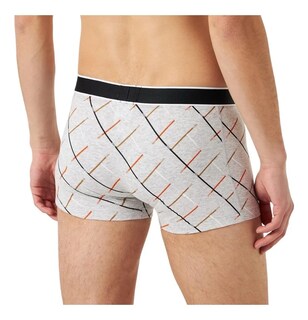 Foto 4 | Foto 4 | Boxer Trunk Hugo Boss Algodón Suave 2 Pack Color Gris 24 Print Para Hombre