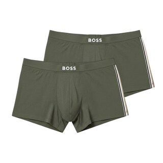 Foto 1 | Foto 1 | Boxer Trunk Hugo Boss Algodón Relax Color Verde 2 Pack Para Hombre