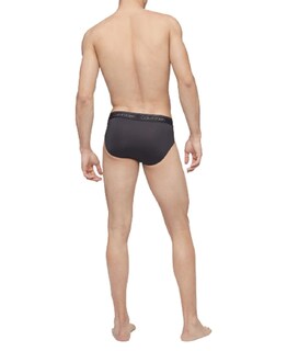 Foto 3 | Foto 3 | Calzoncillos Calvin Klein Microelástico Negro 3 Piezas para Hombre - Venta Internacional