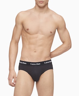Foto 2 | Foto 2 | Calzoncillos Elásticos Calvin Klein Calvin Klein de Algodón para Hombre Paquete de 3 - Venta Internacional