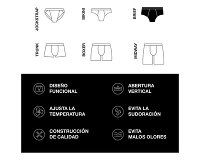 Foto 4 | Foto 4 | Calzon Brief Modern Unnder Ropa Interior Para Hombre 1 Pieza Color Rosa Chicle