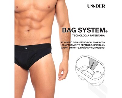 Foto 6 | Foto 6 | Calzon Bikini Classic Unnder Ropa Interior Para Hombre 1 Pz Color Gris Oscuro