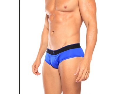 Foto 1 | Foto 1 | Calzon Brief Modern Unnder Ropa Interior Para Hombre 1 Pieza Color Azul