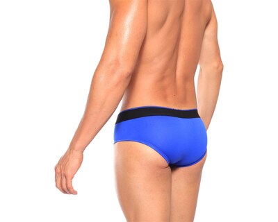 Foto 3 | Foto 3 | Calzon Brief Modern Unnder Ropa Interior Para Hombre 1 Pieza Color Azul