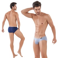 Set De 2pack Boxer Brief Colombiano De Alta Calidad Para Hombre (2 Boxers Para Hombre) Calzoncillos Duo-pack Colombianos