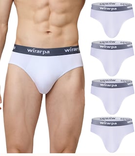 Foto 1 | Foto 1 | Calzoncillos Wirarpa Modal No Fly Para Hombre, Paquete De 4, Color Blanco - Venta Internacional.
