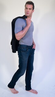 Foto 3 | Foto 3 | Camiseta Faja De Hombre Cuello Redondo Con Mangas Gris I Love Shape M4003 T M