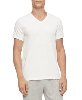 Foto 1 | Foto 1 | Camiseta Calvin Klein Blanca para Hombre 5 Piezas - Venta Internacional