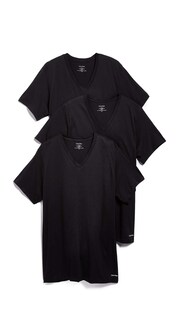 Foto 1 | Foto 1 | Camisetas Calvin Klein Negras 3 Piezas para Hombre-Venta Internacional
