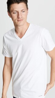 Foto 6 | Foto 6 | Camiseta Calvin Klein Cotton Classics Blanca para Hombre - Venta Internacional