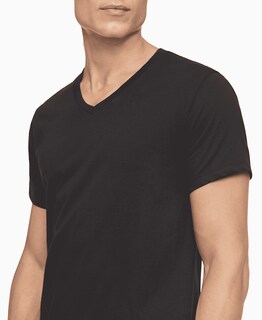 Foto 3 | Foto 3 | Camiseta Calvin Klein Negra para Hombre 5 Piezas - Venta Internacional