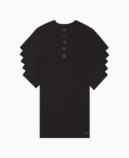 Foto 4 | Foto 4 | Camiseta Calvin Klein Negra para Hombre 5 Piezas - Venta Internacional