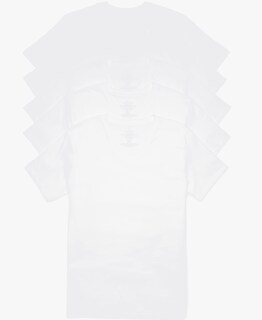 Foto 5 | Foto 5 | Camiseta Calvin Klein Blanca para Hombre 5 Piezas - Venta Internacional