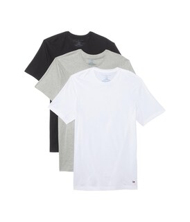 Foto 1 | Foto 1 | Camiseta Interior Tommy Hilfiger Cotton Classics Con Cuello Redondo, Paquete De 3 - Venta Internacional.