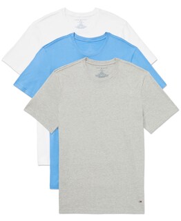 Foto 1 | Foto 1 | Camisetas Tommy Hilfiger De Algodón Clásicas Para Hombre, Paquete De 3 - Venta Internacional.