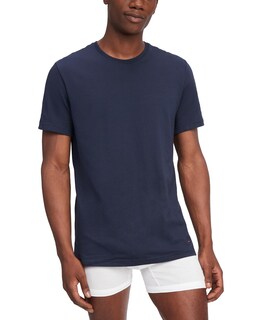 Foto 1 | Foto 1 | Camiseta Interior Tommy Hilfiger Cotton Classics Con Cuello Redondo, Paquete De 3 - Venta Internacional.