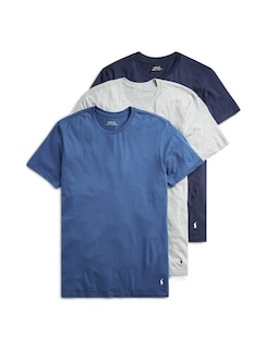 Foto 1 | Foto 1 | Camiseta Interior Polo Ralph Lauren Slim Fit Con Efecto Absorbente, Paquete De 3 Unidades Lg - Venta Internacional.
