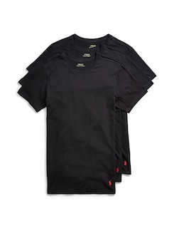 Foto 1 | Foto 1 | Camiseta Polo Ralph Lauren, Ropa Interior, Paquete De 3, Ajustada, Cuello Redondo, Para Hombre - Venta Internacional.