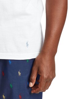 Foto 6 | Foto 6 | Camiseta Polo Ralph Lauren De Algodón De Corte Clásico Para Hombre, Paquete De 3 - Venta Internacional.