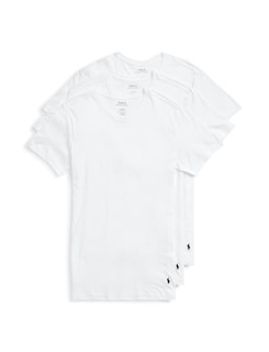 Foto 1 | Foto 1 | Camiseta Polo Ralph Lauren, Ropa Interior, Paquete De 3, Corte Ajustado, Talla S - Venta Internacional.