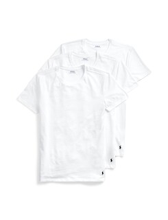 Foto 1 | Foto 1 | Camiseta Polo Ralph Lauren Classic Fit Con Efecto Absorbente, Paquete De 3 - Venta Internacional.