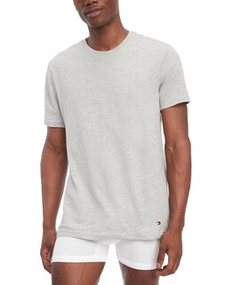 Foto 2 | Foto 2 | Camiseta Interior Tommy Hilfiger Cotton Classics Con Cuello Redondo Paquete De 3 - Venta Internacional.