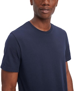 Foto 4 | Foto 4 | Camiseta Interior Tommy Hilfiger Cotton Classics Con Cuello Redondo Paquete De 3 - Venta Internacional.