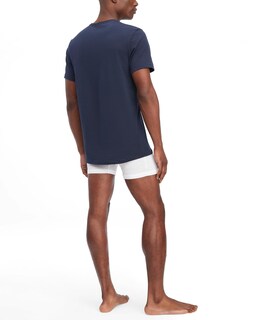 Foto 5 | Foto 5 | Camiseta Interior Tommy Hilfiger Cotton Classics Con Cuello Redondo Paquete De 3 - Venta Internacional.