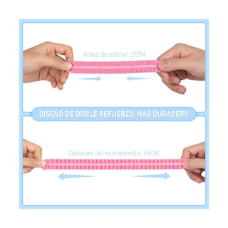 Foto 3 | Foto 3 | 200 Piezas Gorra Plisada Gorra Plisada Desechable Eo Safe Imports Esi-19407 Rosa